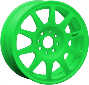 Кованый диск Slik Classik 5.5x14 (Ярко-зелёный)  (Цвет: Ярко-зелёный)