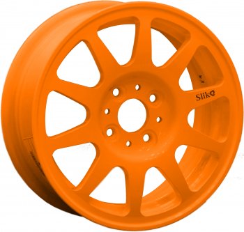 Кованый диск Slik Classik 5.5x14 (Ярко-оранжевый)  (Цвет: Ярко-оранжевый)