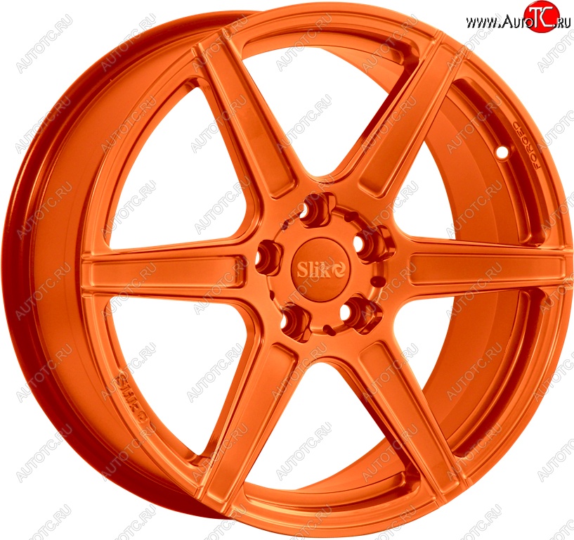 60 999 р. Кованый диск Slik PREMIUM L-604 10.0x20   (Ярко оранжевый (ORANGE))  с доставкой в г. Майкоп