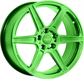 Кованый диск Slik PREMIUM L-604 10.0x20  (RAL 6038 ярко-зеленый (6038))