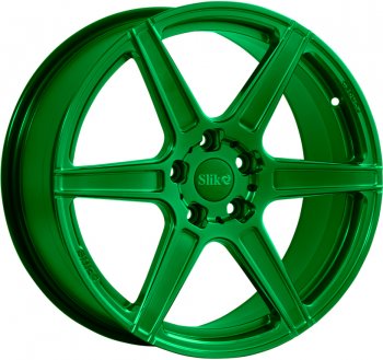 Кованый диск Slik PREMIUM L-604 10.0x20  (Зеленый (GREEEN))