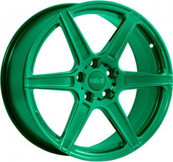 Кованый диск Slik PREMIUM L-604 9.0x20  (Candy изумрудно-зеленый (Candy Green))