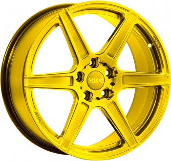Кованый диск Slik PREMIUM L-604 9.0x20  (Candy ярко-желтый (Candy YELLOW))