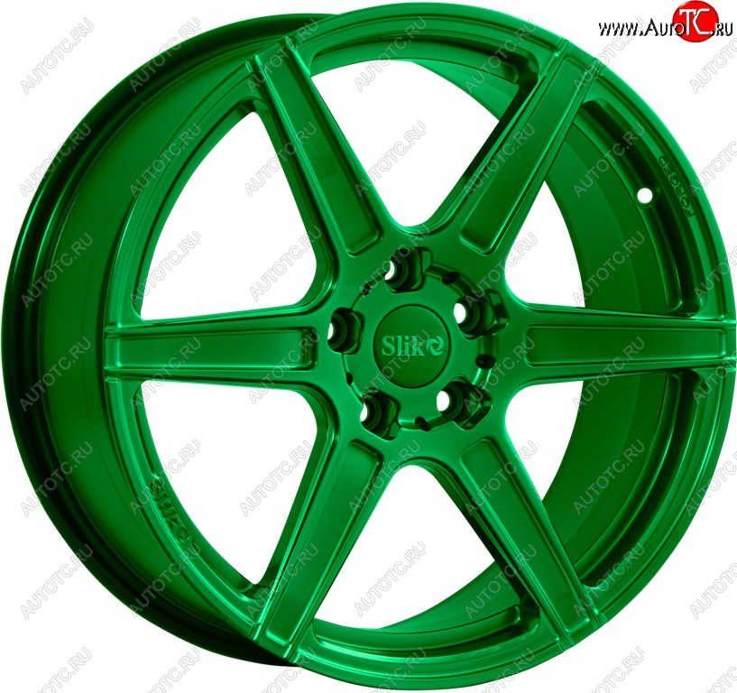 60 999 р. Кованый диск Slik PREMIUM L-604 9.0x20   (Зеленый (GREEEN))  с доставкой в г. Майкоп