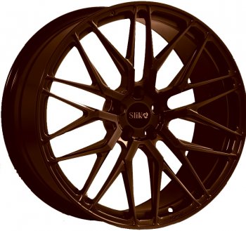 Кованый диск Slik PREMIUM L-605 10.0x20  (Коньячная бронза глянец (BRZCGN))