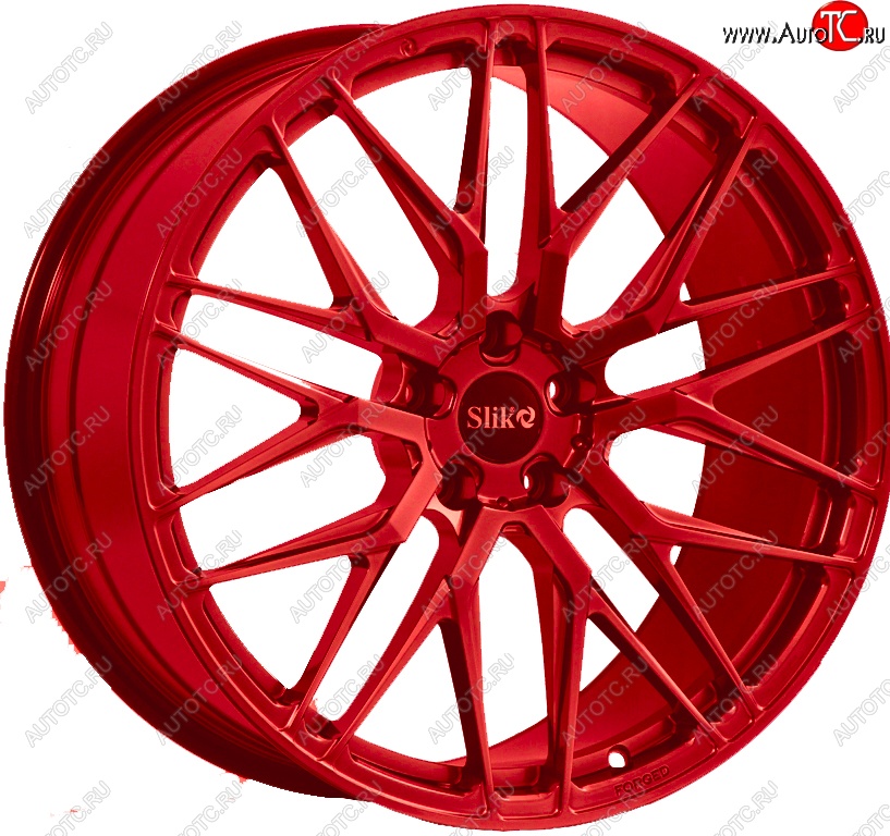 60 999 р. Кованый диск Slik PREMIUM L-605 10.0x20   (Красный (RED))  с доставкой в г. Майкоп