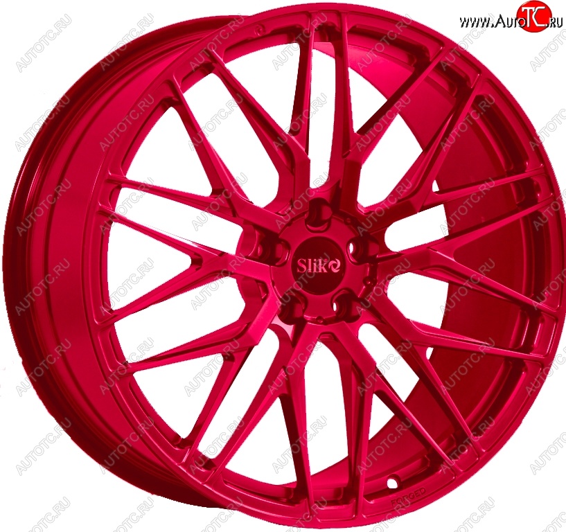 60 999 р. Кованый диск Slik PREMIUM L-605 10.0x20   (Candy рубиновый (Candy RUBIN))  с доставкой в г. Майкоп