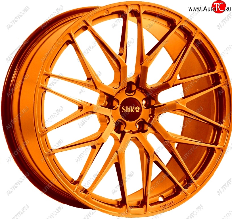 60 999 р. Кованый диск Slik PREMIUM L-605 10.0x20   (Candy медно-оранжевый глянцевый)  с доставкой в г. Майкоп
