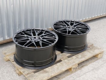 60 999 р. Кованый диск Slik PREMIUM L-605 10.0x20   (Темный хром (DC))  с доставкой в г. Майкоп. Увеличить фотографию 4