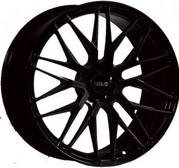 Кованый диск Slik PREMIUM L-605 10.0x20  (Черный глянцевый (BK))