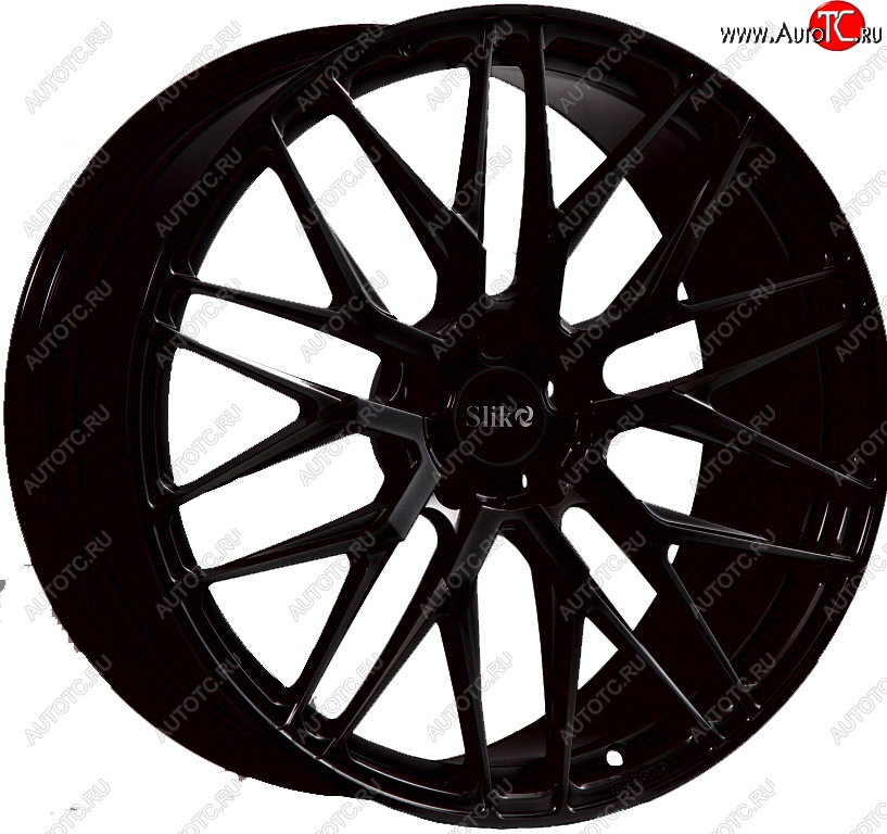 60 999 р. Кованый диск Slik PREMIUM L-605 10.0x20   (Черный глянцевый (BK))  с доставкой в г. Майкоп
