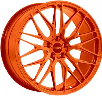 Кованый диск Slik PREMIUM L-605 10.0x20  (Ярко оранжевый (ORANGE))