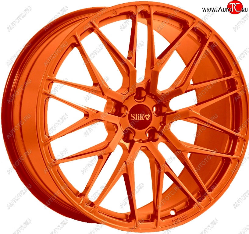60 999 р. Кованый диск Slik PREMIUM L-605 10.0x20   (Ярко оранжевый (ORANGE))  с доставкой в г. Майкоп