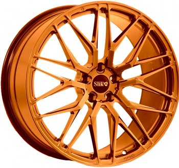 Кованый диск Slik PREMIUM L-605 10.0x20  (Candy медно-оранжевый матовый)