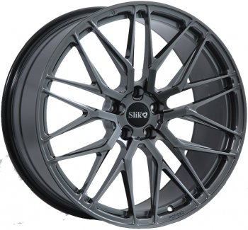 Кованый диск Slik PREMIUM L-605 10.0x20  (Графит глянцевый (GM))
