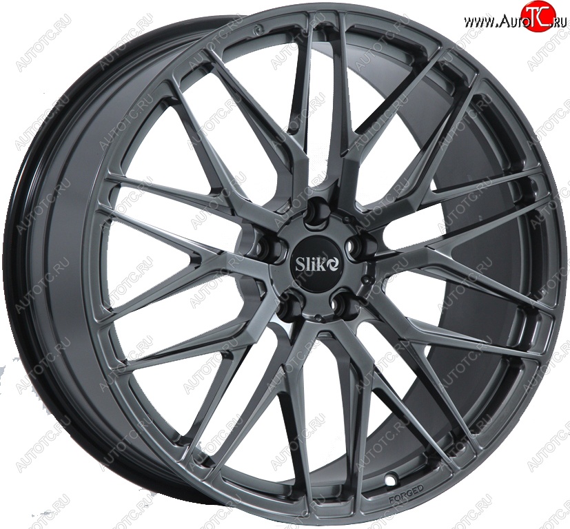 60 999 р. Кованый диск Slik PREMIUM L-605 10.0x20   (Графит глянцевый (GM))  с доставкой в г. Майкоп