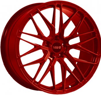 Кованый диск Slik PREMIUM L-605 9.0x20  (Candy красный (Candy RED))