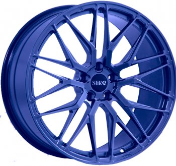 Кованый диск Slik PREMIUM L-605 9.0x20  (Синий (BLUE))