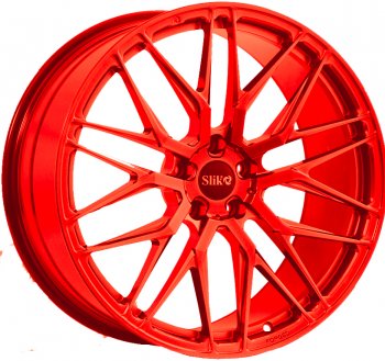 Кованый диск Slik PREMIUM L-605 9.0x20  (RAL 3026 ярко алый (3026))