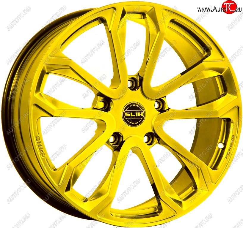 60 999 р. Кованый диск Slik PREMIUM L-608 10.0x20   (Candy ярко-желтый (Candy YELLOW))  с доставкой в г. Майкоп