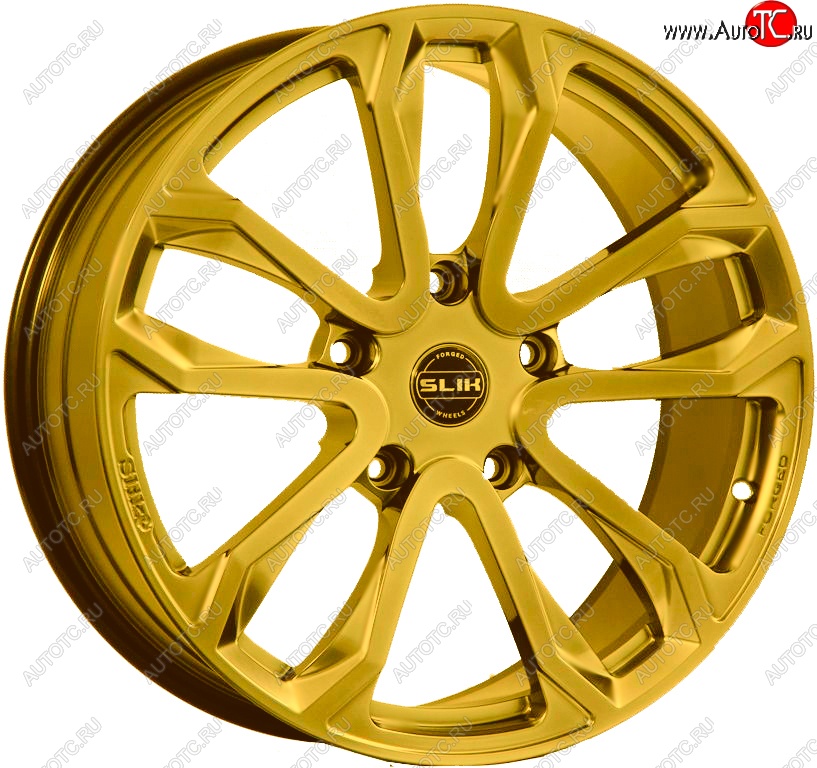 60 999 р. Кованый диск Slik PREMIUM L-608 10.0x20   (Ярко желтый RAL1021 (YELLOW))  с доставкой в г. Майкоп
