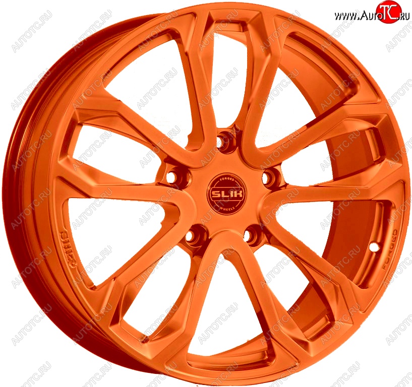 60 999 р. Кованый диск Slik PREMIUM L-608 10.0x20   (Ярко оранжевый (ORANGE))  с доставкой в г. Майкоп