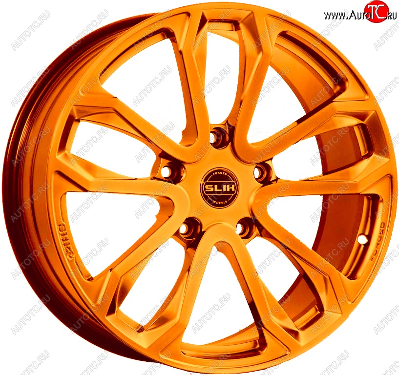 60 999 р. Кованый диск Slik PREMIUM L-608 10.0x20   (Candy медно-оранжевый глянцевый)  с доставкой в г. Майкоп
