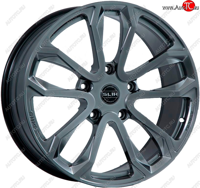 60 999 р. Кованый диск Slik PREMIUM L-608 10.0x20   (Графит глянцевый (GM))  с доставкой в г. Майкоп