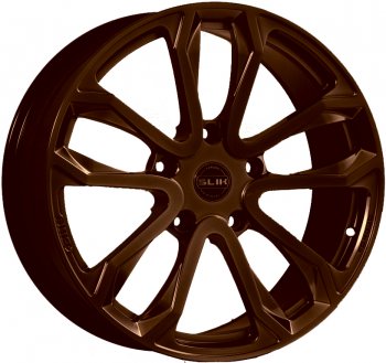 Кованый диск Slik PREMIUM L-608 9.0x20  (Коньячная бронза глянец (BRZCGN))