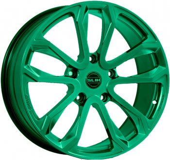 Кованый диск Slik PREMIUM L-608 9.0x20  (Candy изумрудно-зеленый (Candy Green))