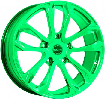 Кованый диск Slik PREMIUM L-608 9.0x20  (RAL 6038 ярко-зеленый (6038))