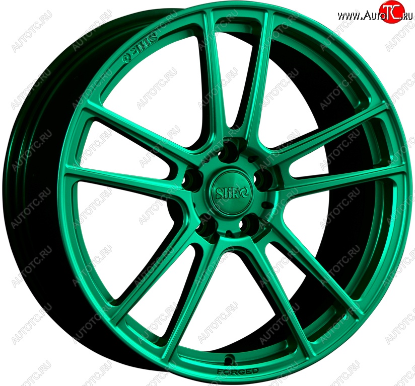 60 999 р. Кованый диск Slik PREMIUM L-610 10.0x20   (Candy изумрудно-зеленый (Candy Green))  с доставкой в г. Майкоп