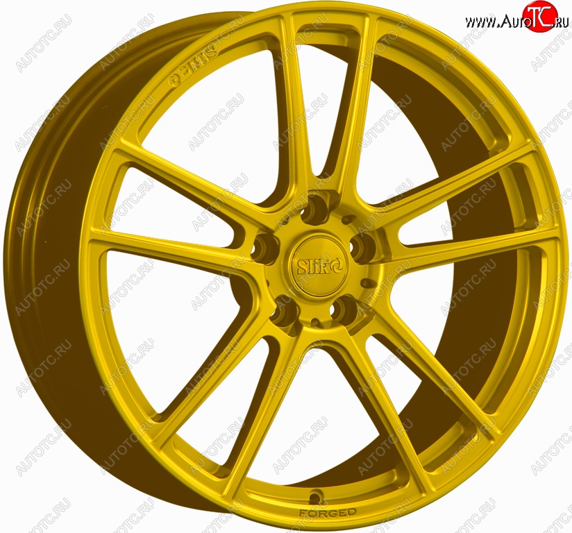 60 999 р. Кованый диск Slik PREMIUM L-610 9.0x20   (Ярко желтый RAL1021 (YELLOW))  с доставкой в г. Майкоп