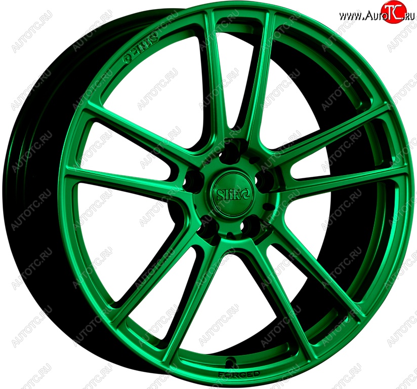 60 999 р. Кованый диск Slik PREMIUM L-610 9.0x20   (Зеленый (GREEEN))  с доставкой в г. Майкоп