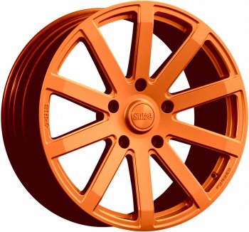 Кованый диск Slik PREMIUM L-611 10.0x20  (Ярко оранжевый (ORANGE))