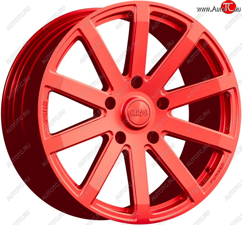 60 999 р. Кованый диск Slik PREMIUM L-611 10.0x20   (RAL 3026 ярко алый (3026))  с доставкой в г. Майкоп
