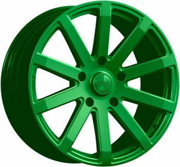 Кованый диск Slik PREMIUM L-611 10.0x20  (Зеленый (GREEEN))
