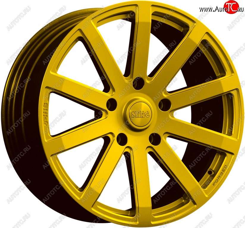 60 999 р. Кованый диск Slik PREMIUM L-611 9.0x20   (Ярко желтый RAL1021 (YELLOW))  с доставкой в г. Майкоп