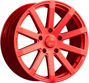 Кованый диск Slik PREMIUM L-611 9.0x20  (RAL 3026 ярко алый (3026))
