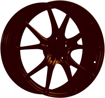 Кованый диск Slik PREMIUM L-616 10.0x20  (Коньячная бронза матовый (MBRZCGN))