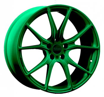 Кованый диск Slik PREMIUM L-616 10.0x20  (Зеленый (GREEN))