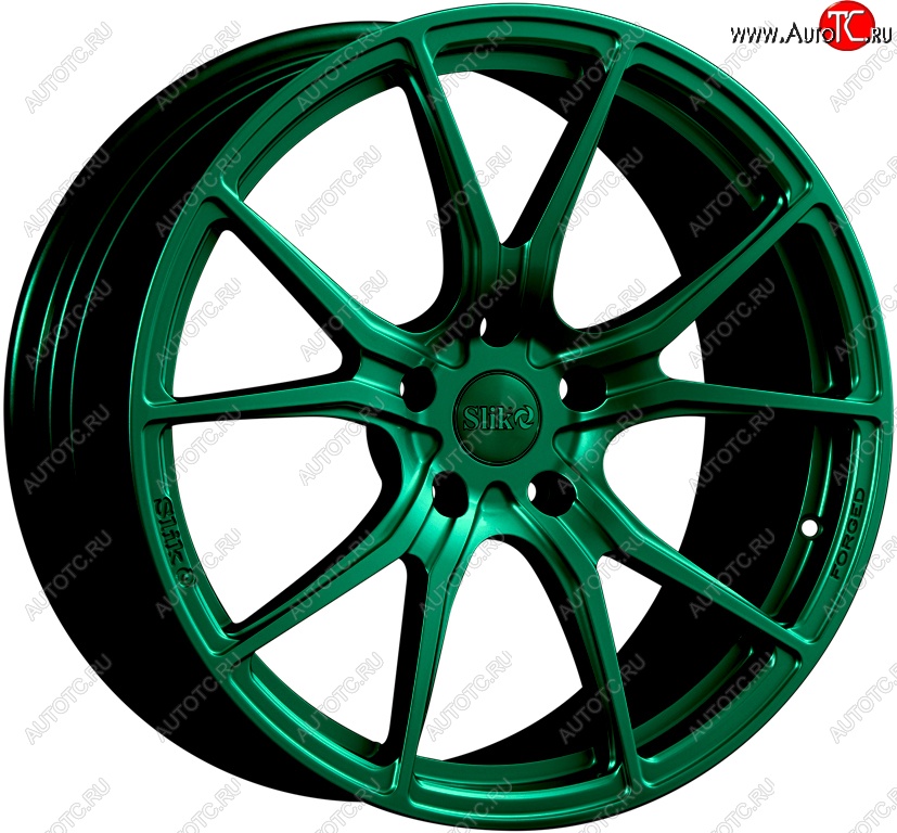 60 999 р. Кованый диск Slik PREMIUM L-616 9.0x20   (Candy изумрудно-зеленый (Candy Green))  с доставкой в г. Майкоп