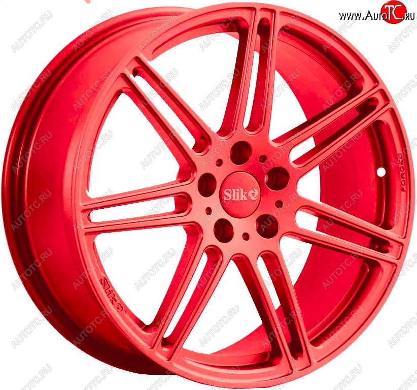 60 999 р. Кованый диск Slik PREMIUM 10.0x20   (RAL 3026 ярко алый (3026))  с доставкой в г. Майкоп