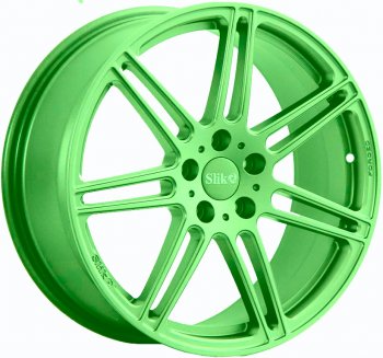 Кованый диск Slik PREMIUM 10.0x20  (RAL 6038 (ярко-зеленый 6038))
