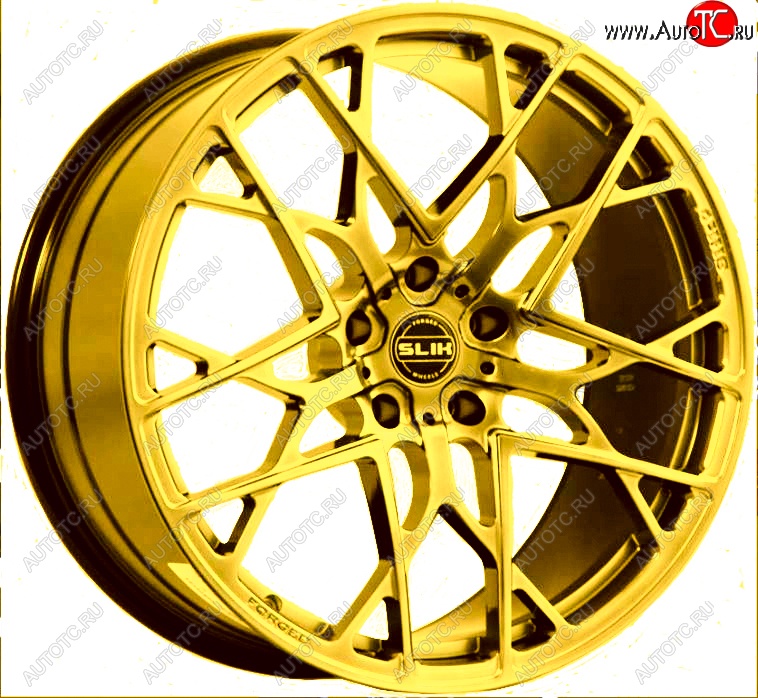 60 999 р. Кованый диск Slik PREMIUM 10.0x20   (Candy ярко-желтый (Candy YELLOW))  с доставкой в г. Майкоп