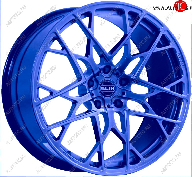 60 999 р. Кованый диск Slik PREMIUM 10.0x20   (Синий (BLUE))  с доставкой в г. Майкоп
