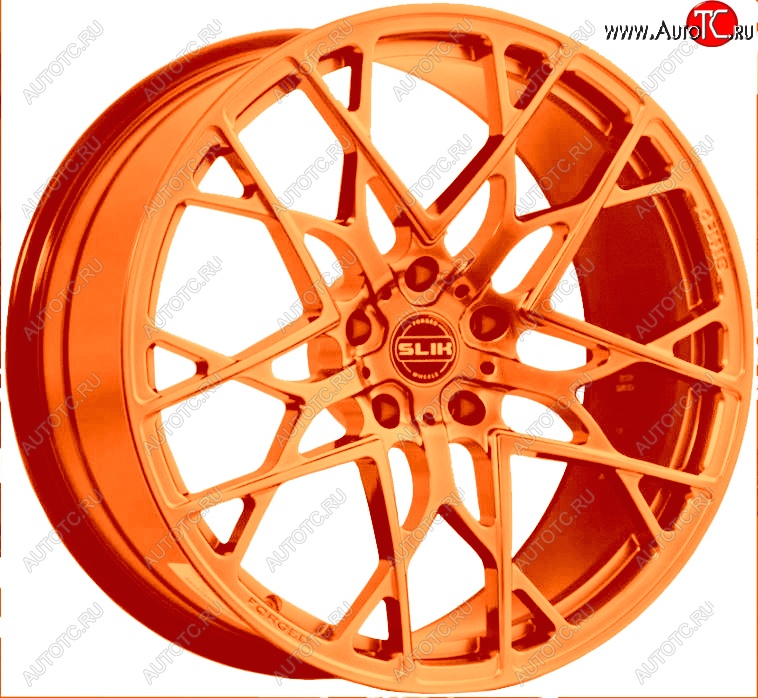 60 999 р. Кованый диск Slik PREMIUM 10.0x20   (Ярко оранжевый (ORANGE))  с доставкой в г. Майкоп