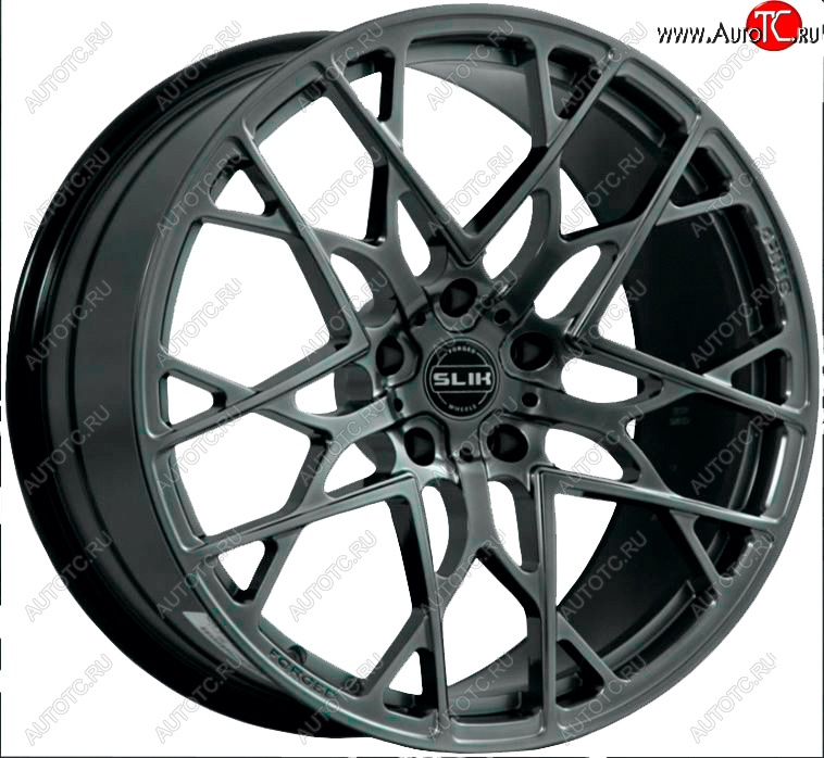 60 999 р. Кованый диск Slik PREMIUM 10.0x20   (Графит глянцевый (GM))  с доставкой в г. Майкоп