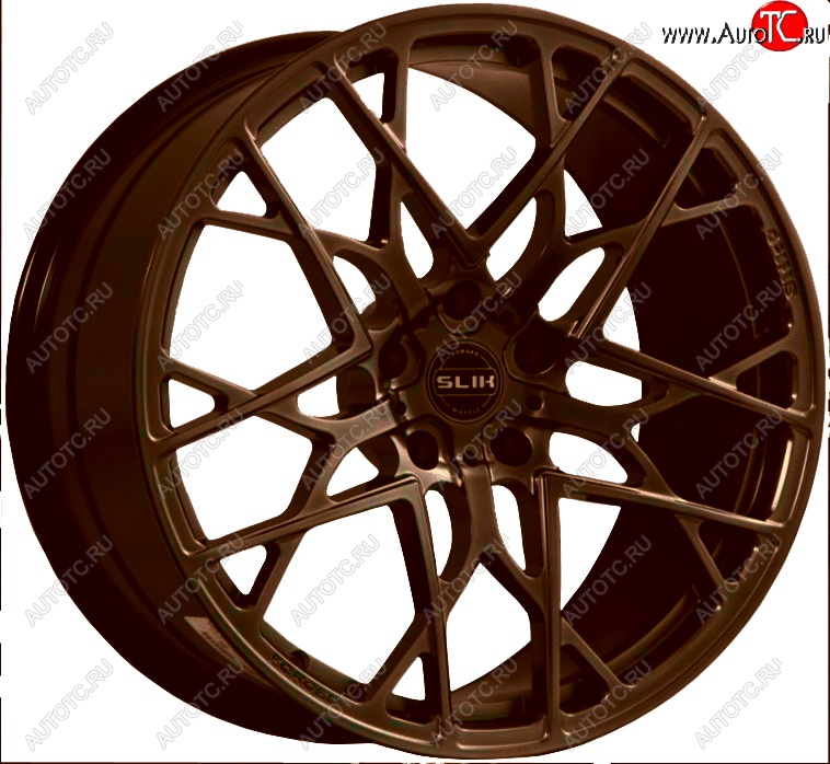 60 999 р. Кованый диск Slik PREMIUM 10.0x20   (Коньячная бронза глянец (BRZCGN))  с доставкой в г. Майкоп