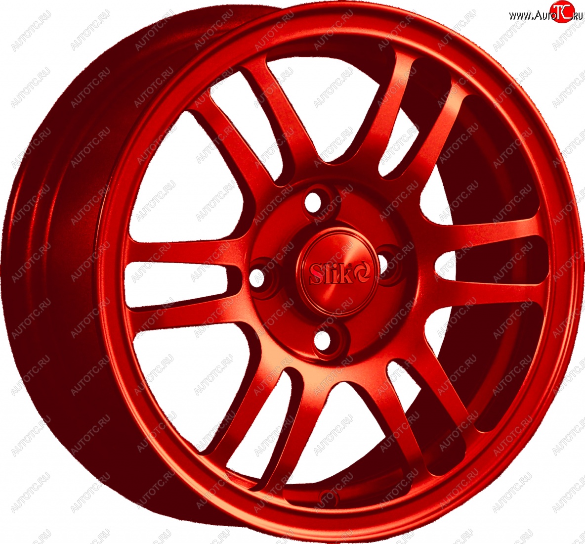 12 799 р. Кованый диск Slik Classic L1712 6.0x14   (Candy алый)  с доставкой в г. Майкоп